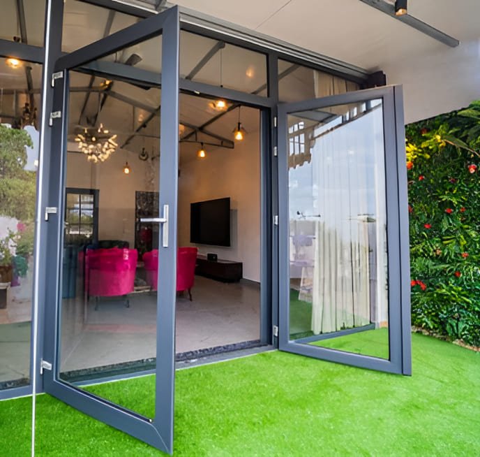 French Door Outward
